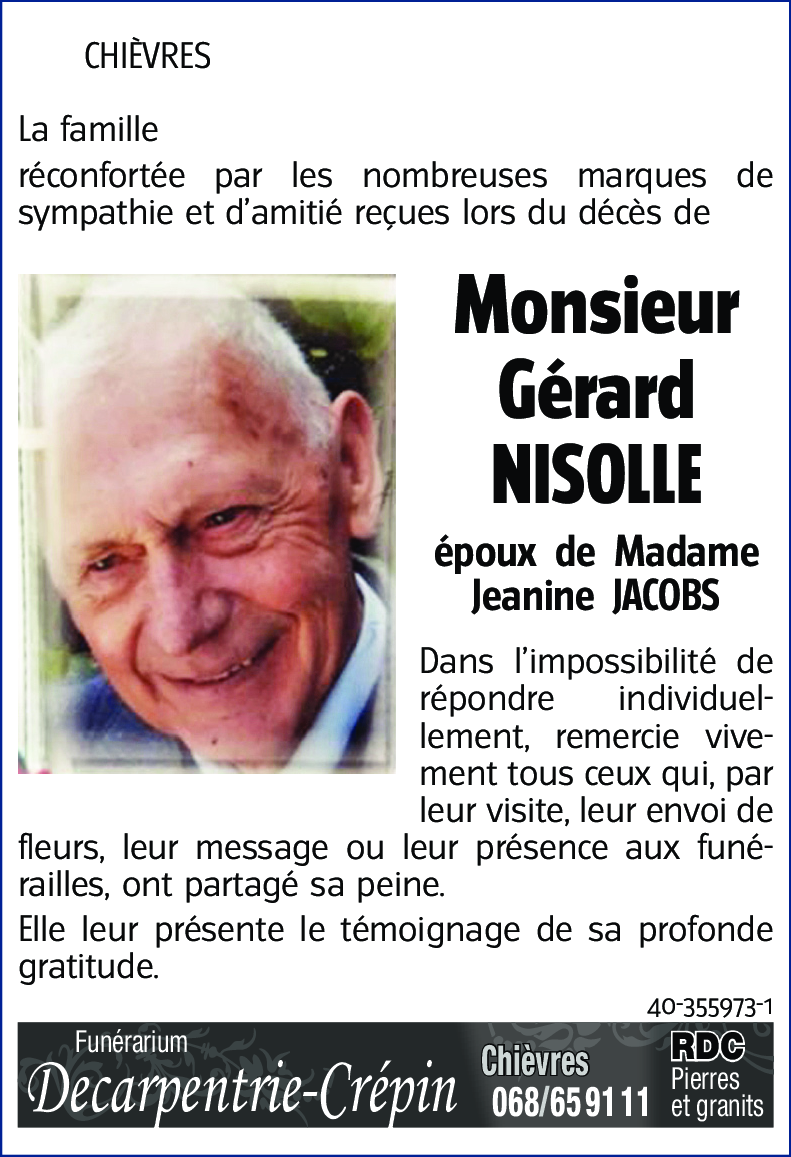 Gérard NISOLLE