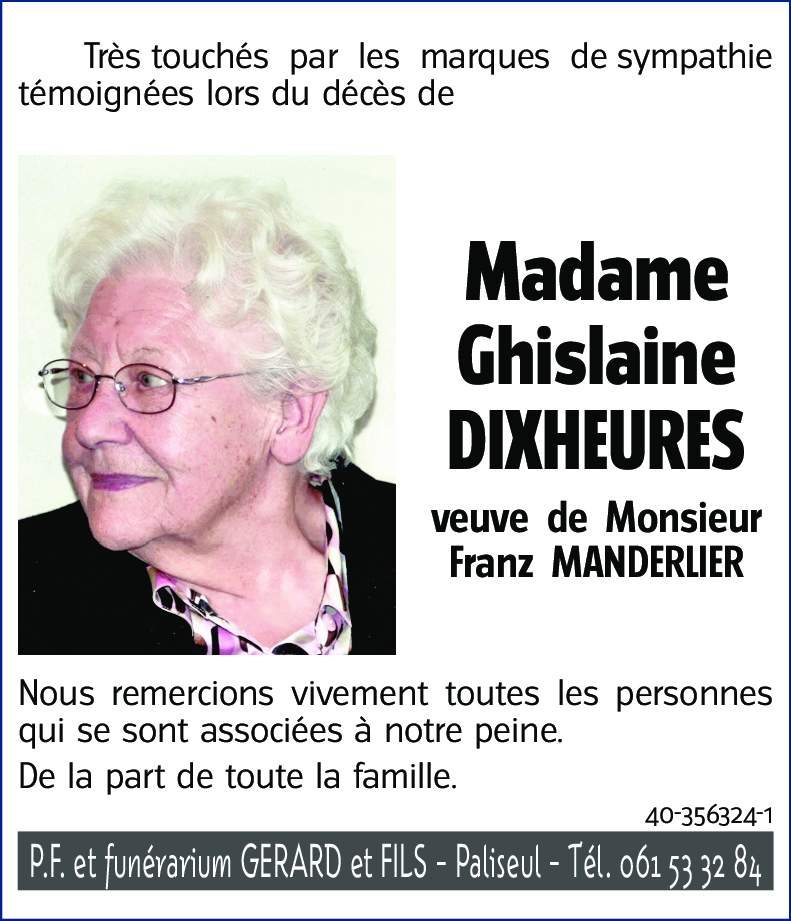 Ghislaine DIXHEURES