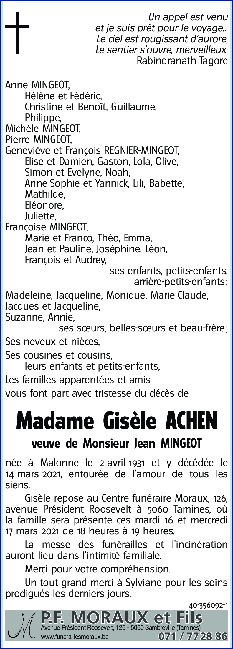 Gisèle ACHEN