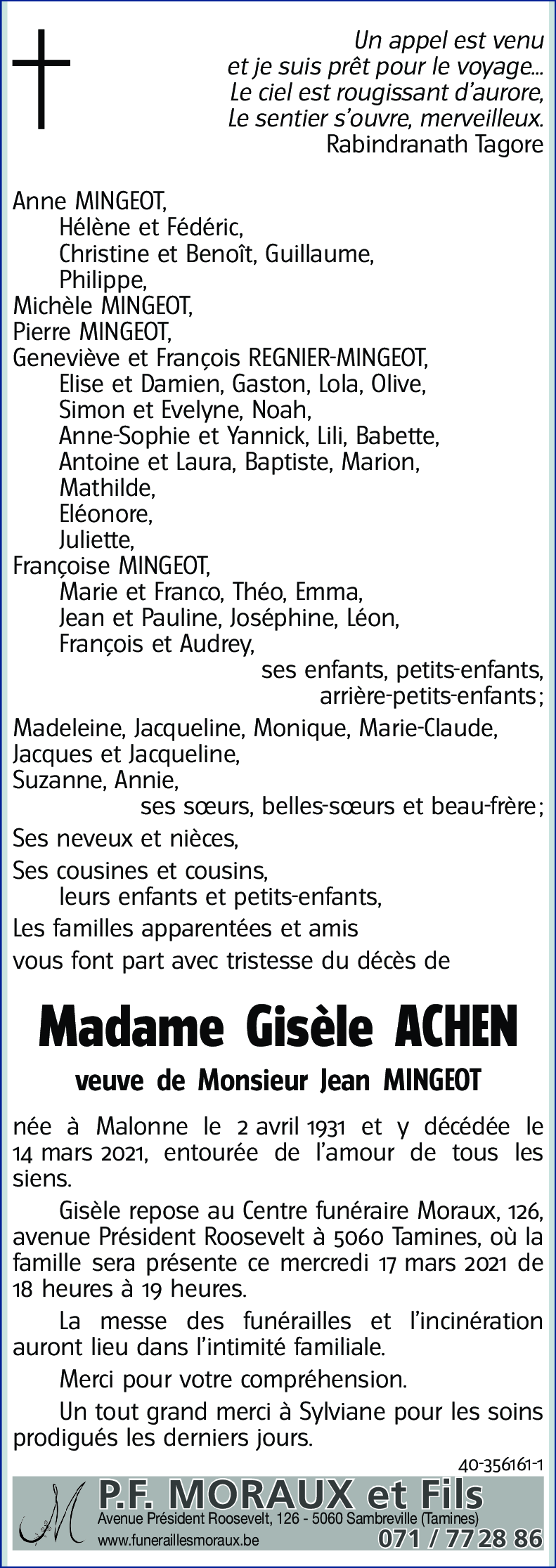 Gisèle ACHEN