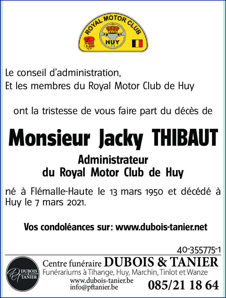 Jacky THIBAUT