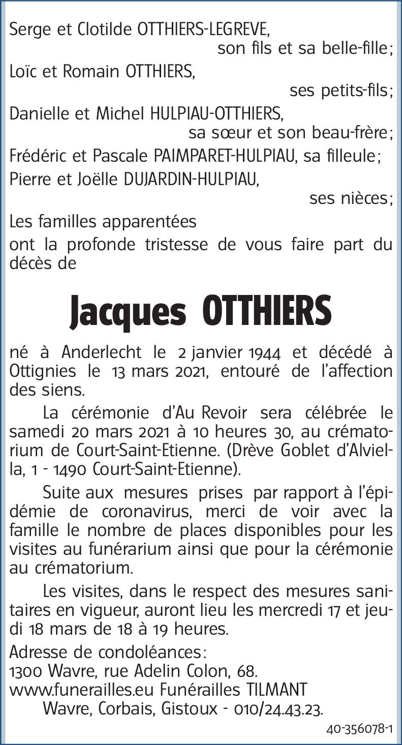 Jacques OTTHIERS