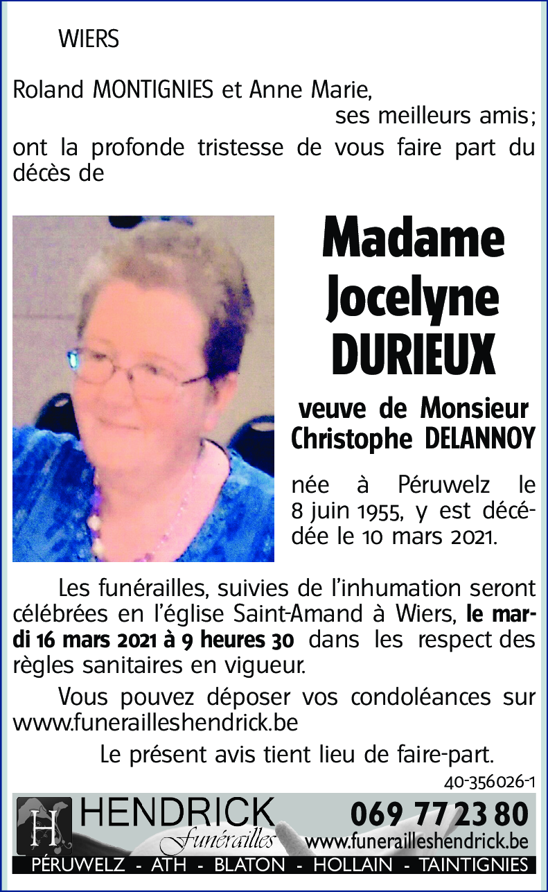 Jocelyne DURIEUX