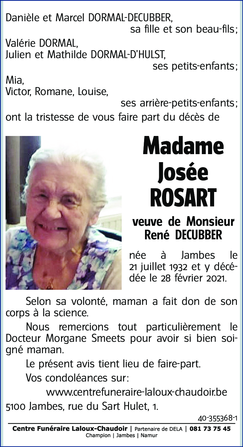 Josée ROSART