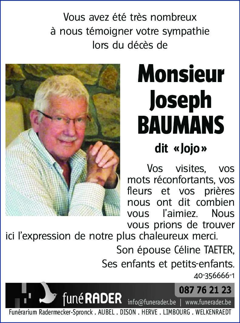 Joseph BAUMANS