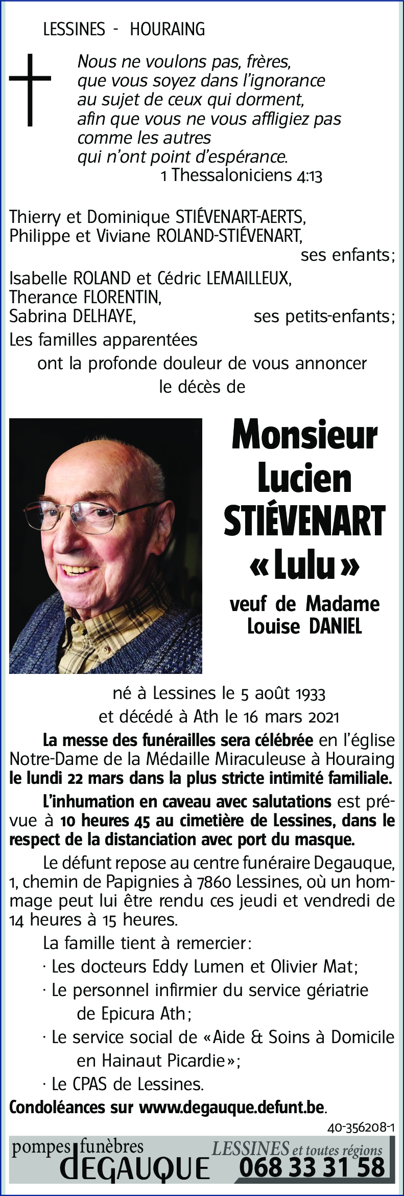 Lucien STIÉVENART