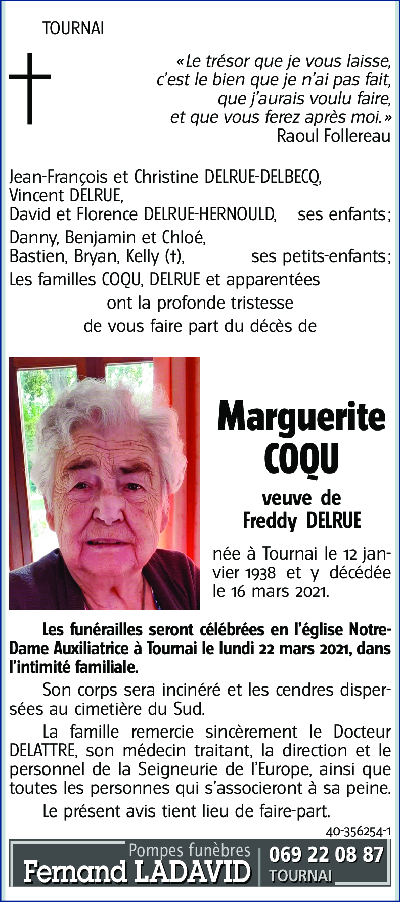 Marguerite COQU