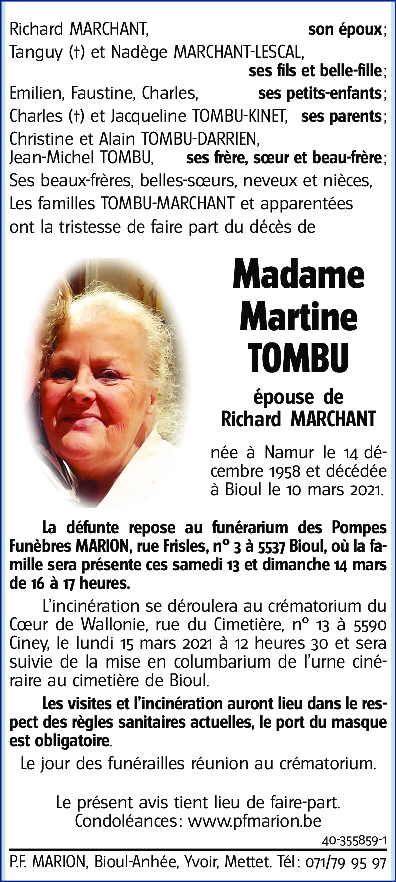 Martine TOMBU