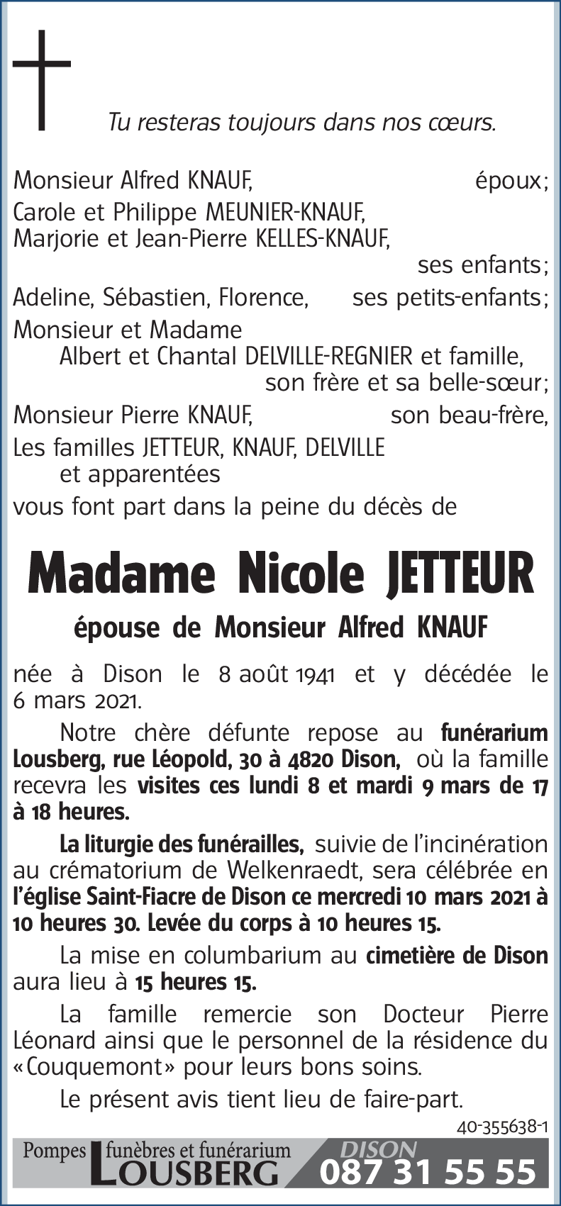 Nicole JETTEUR