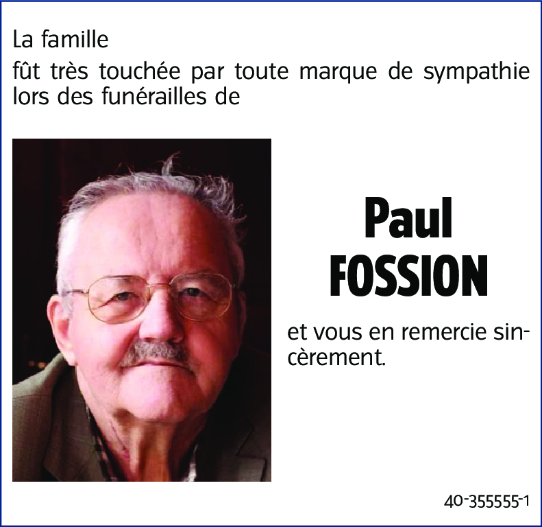 Paul FOSSION