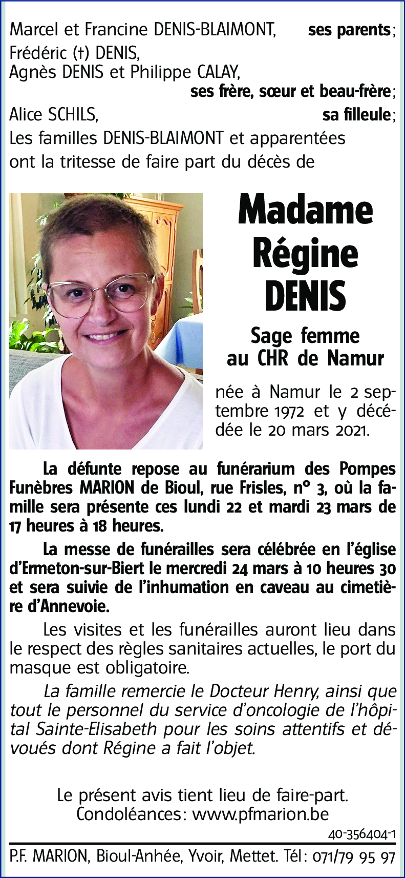 Régine DENIS