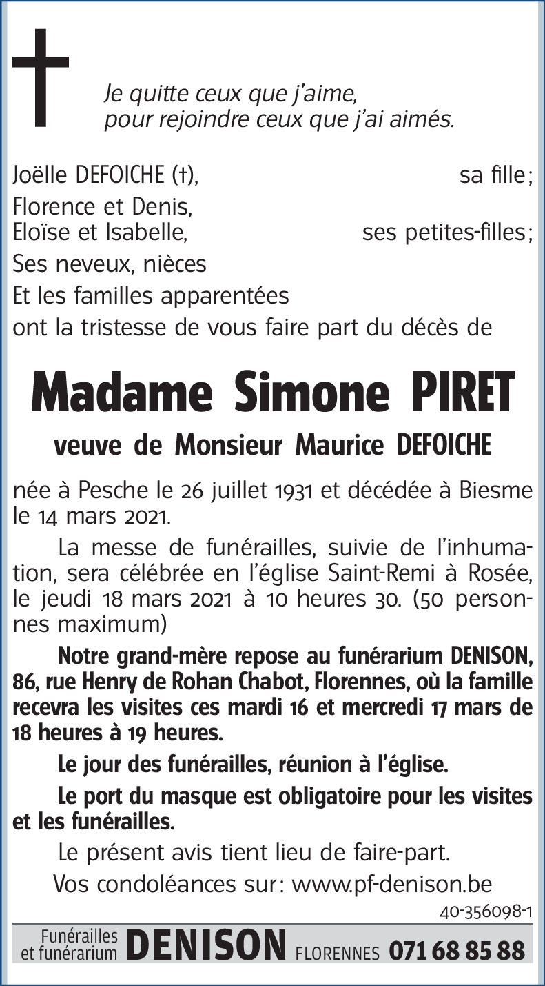 Simone PIRET