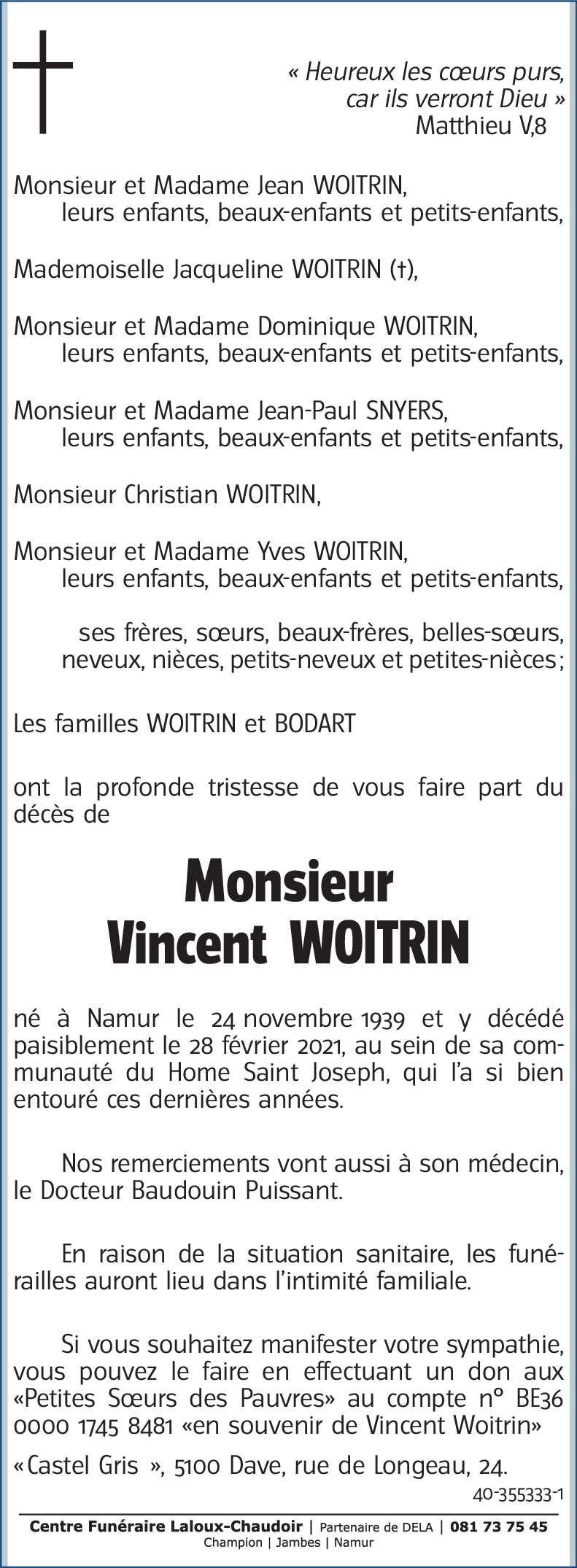 Vincent WOITRIN