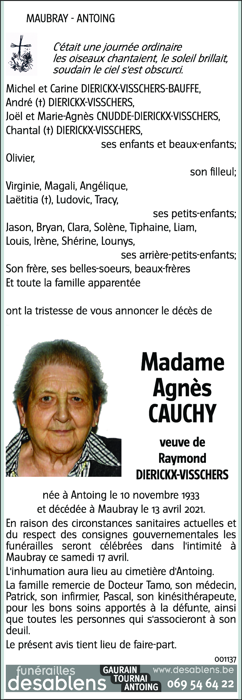 Agnès CAUCHY