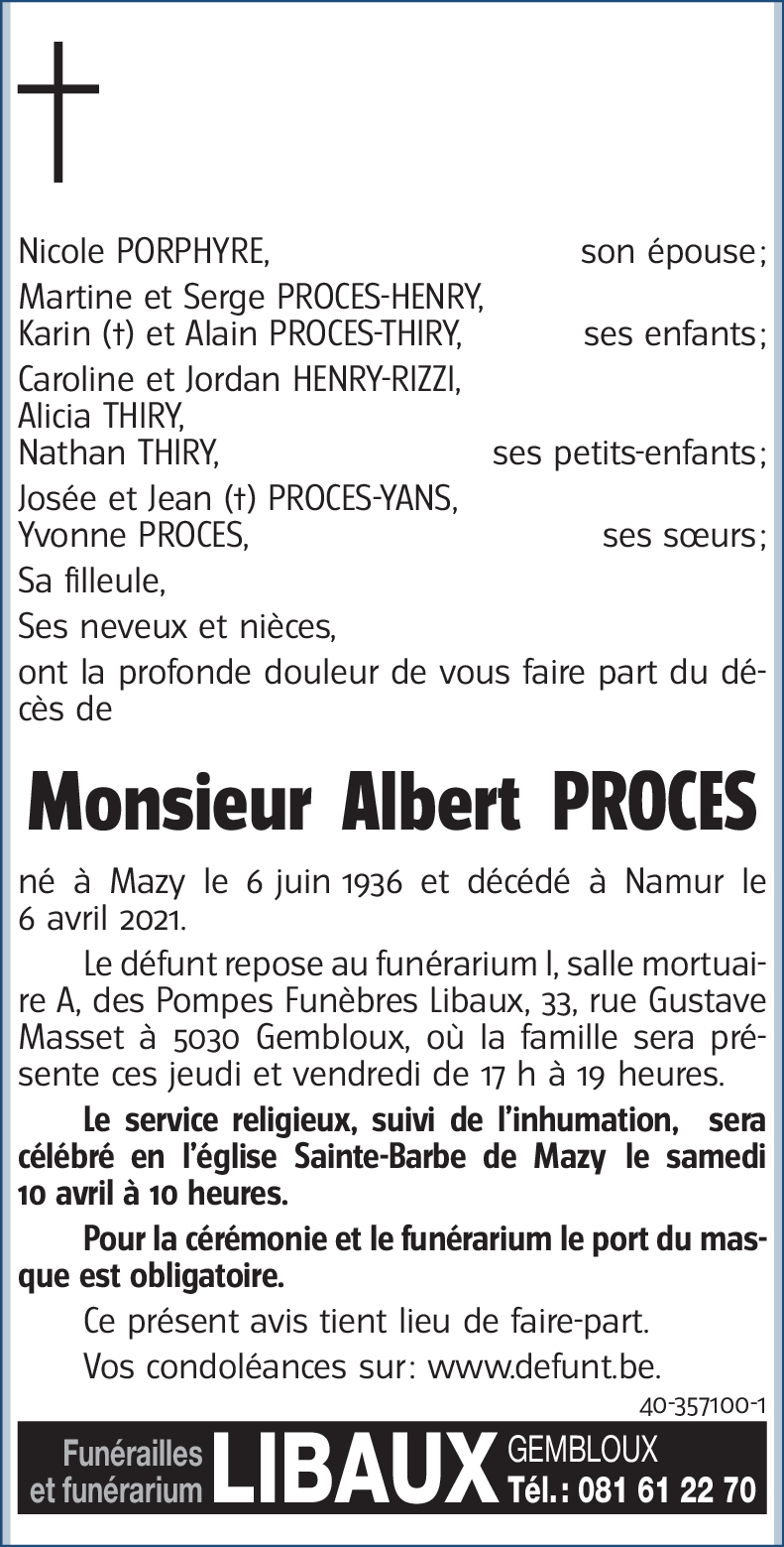 Albert PROCES