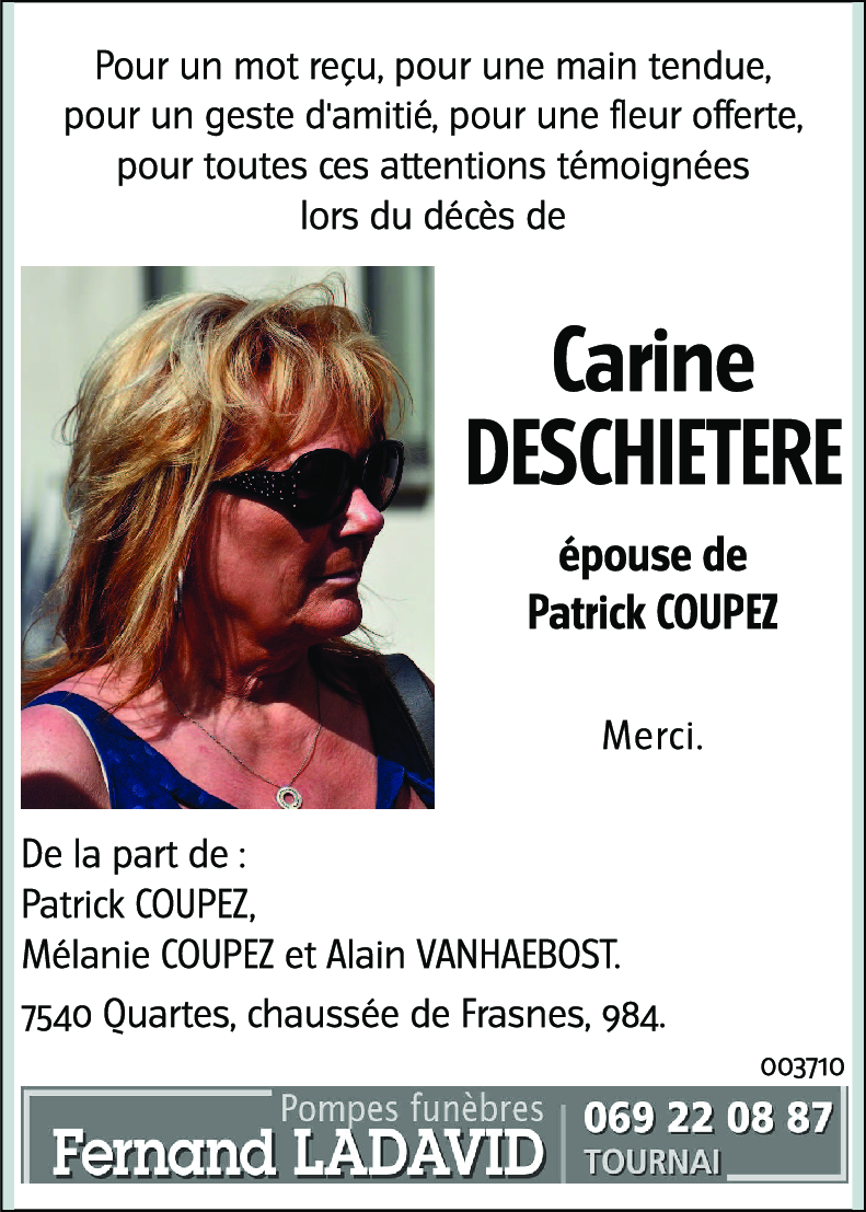 Carine DESCHIETERE