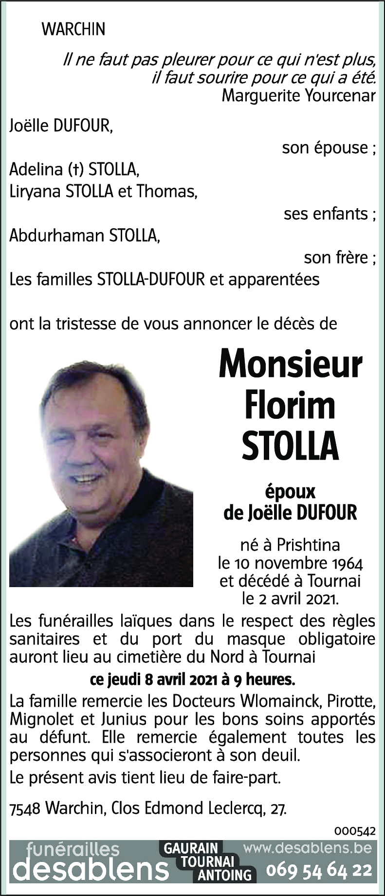 Florim STOLLA