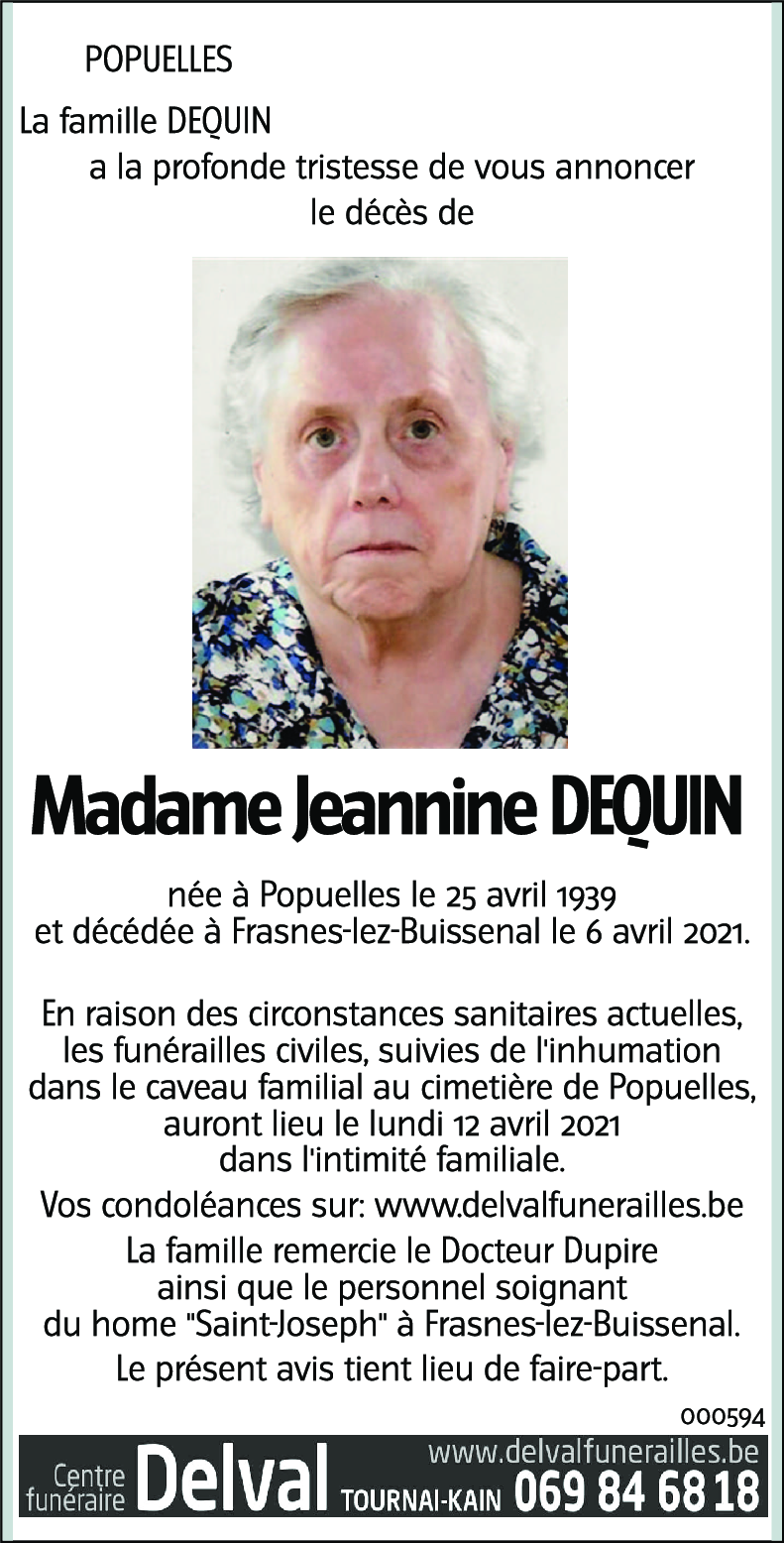 Jeannine DEQUIN