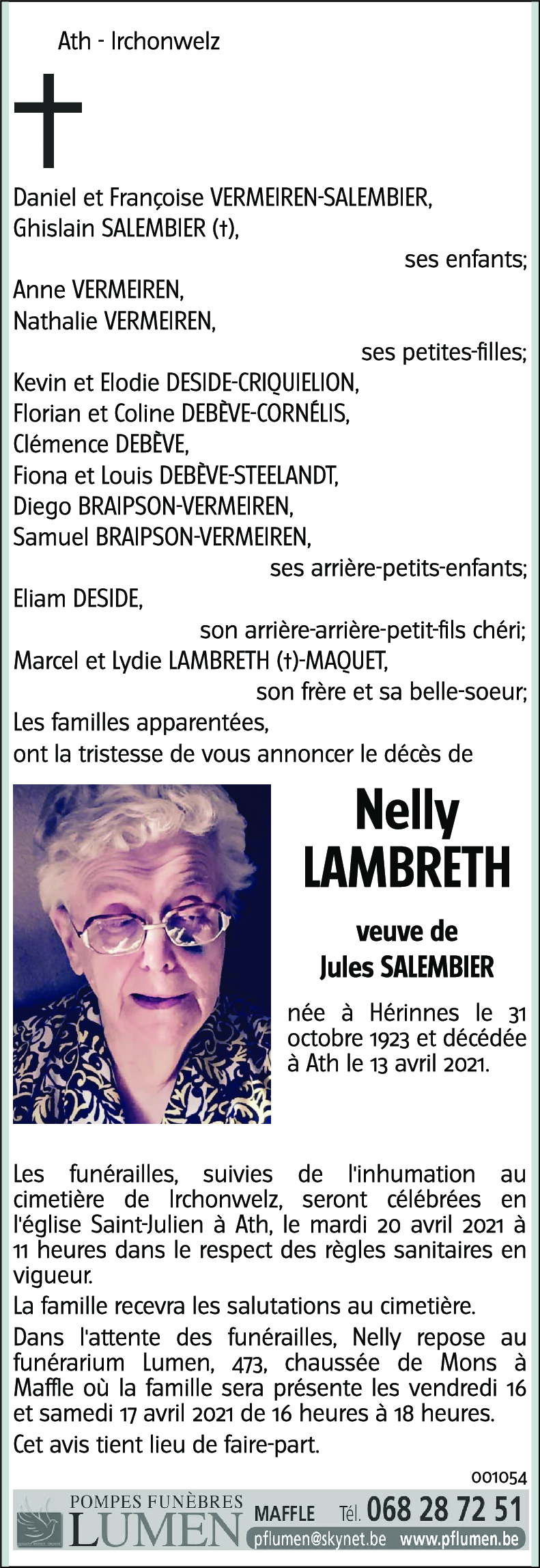 Nelly LAMBRETH