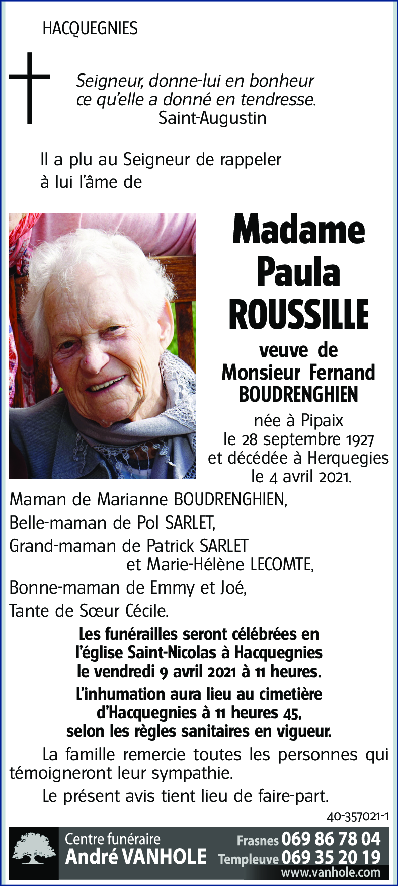 Paula ROUSSILLE