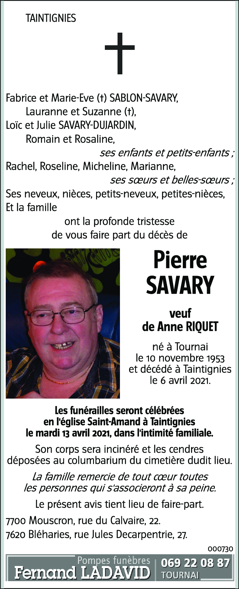 Pierre SAVARY