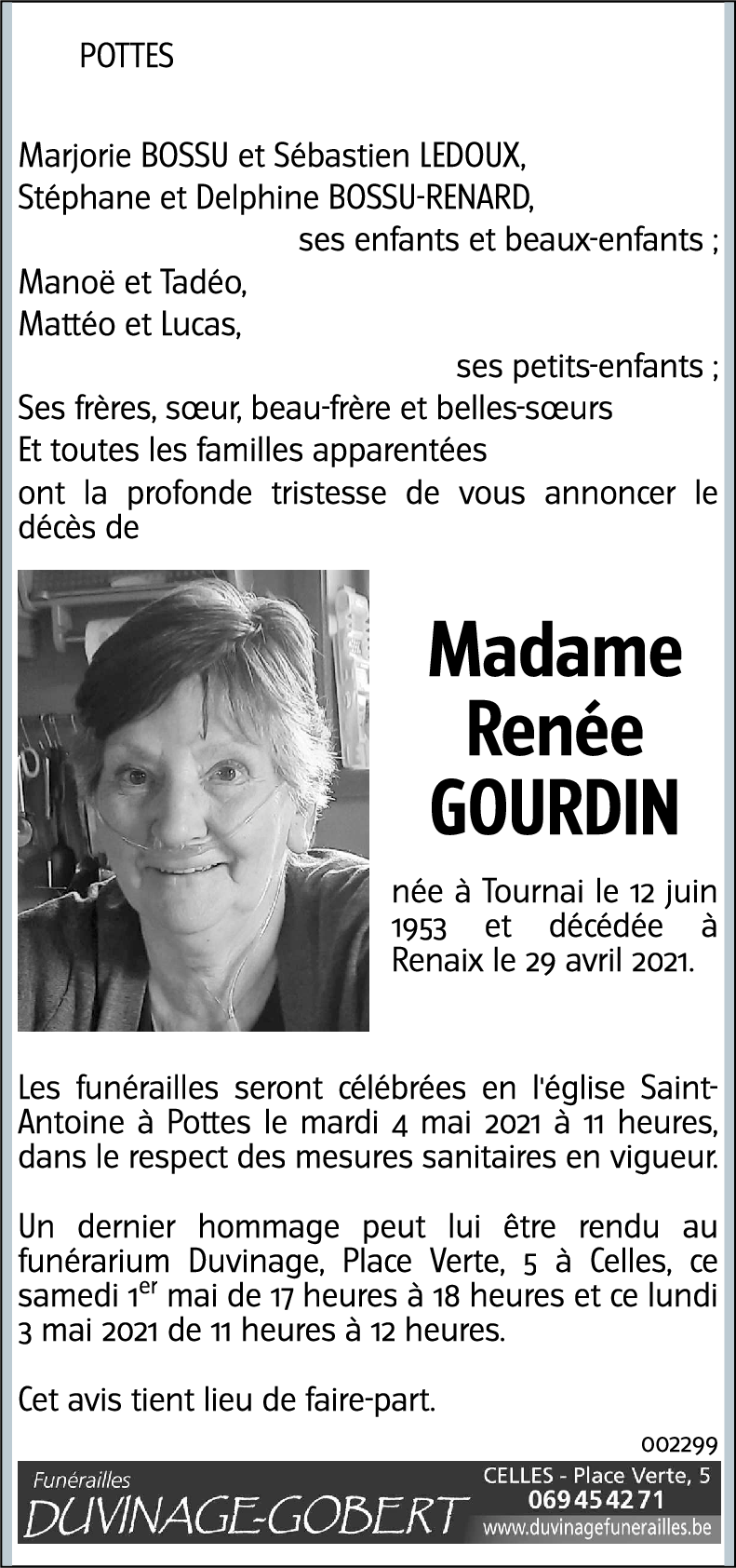 Renée GOURDIN