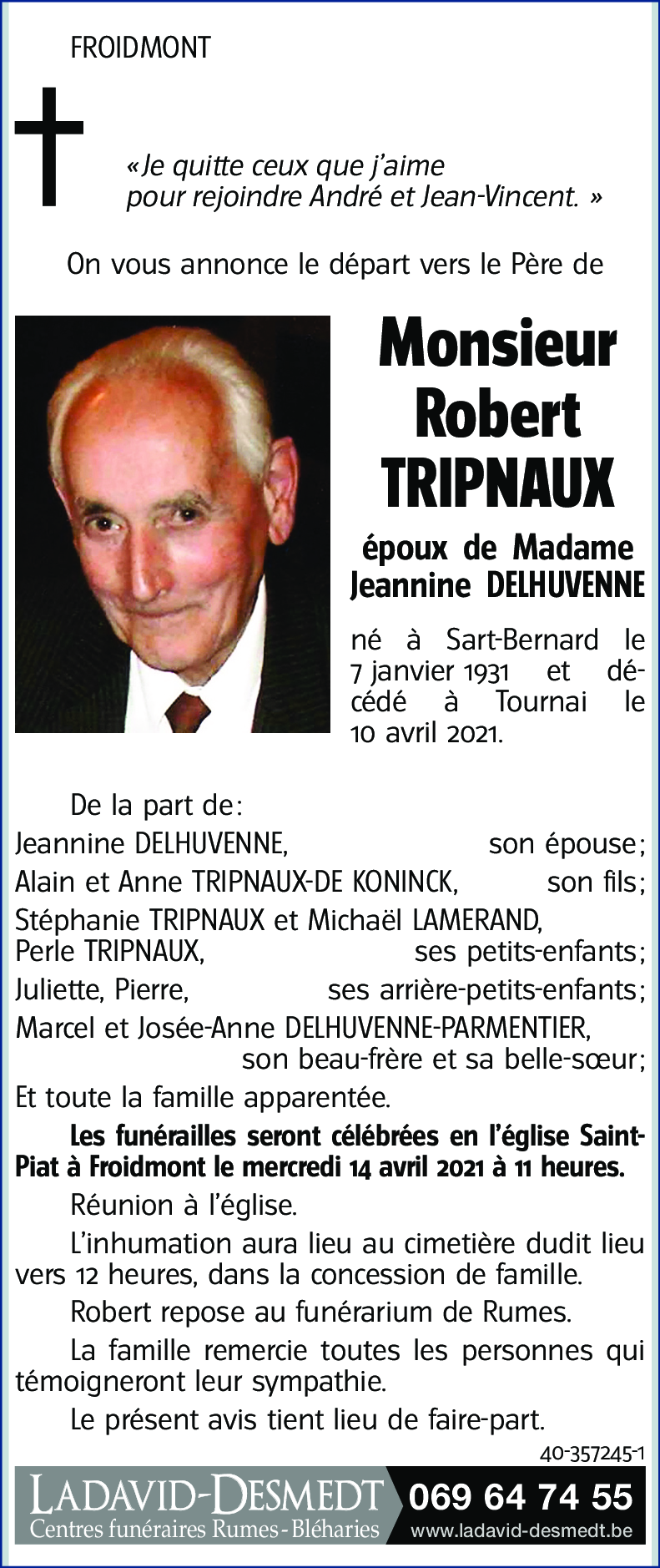 Robert TRIPNAUX