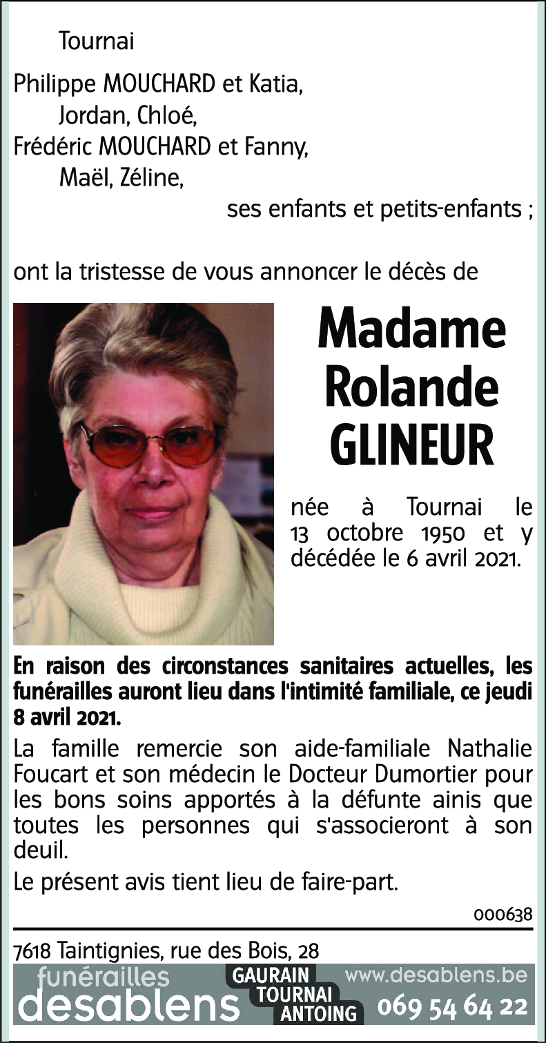 Rolande GLINEUR