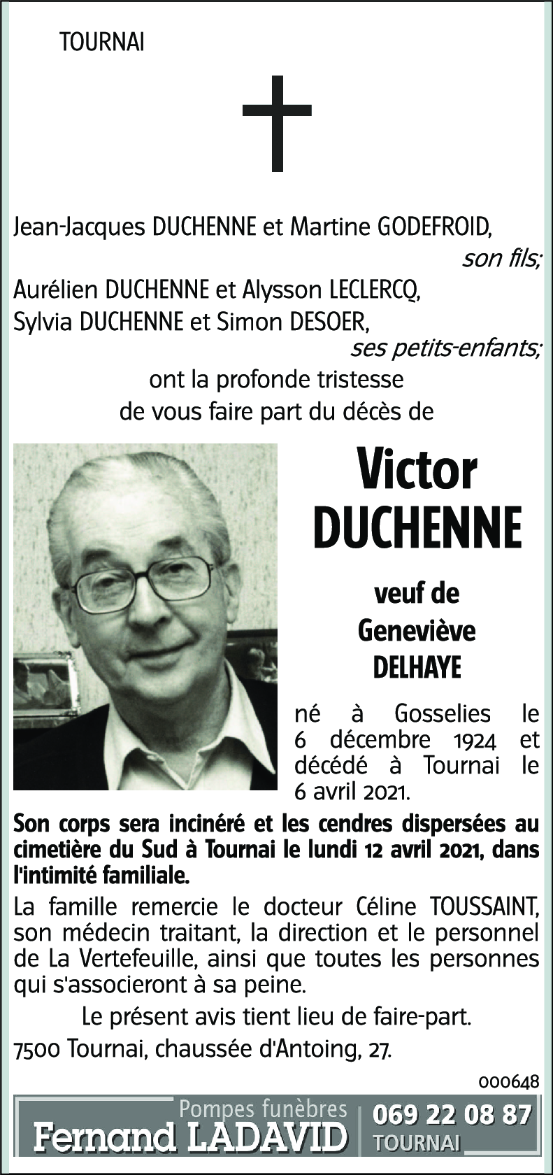 Victor DUCHENNE