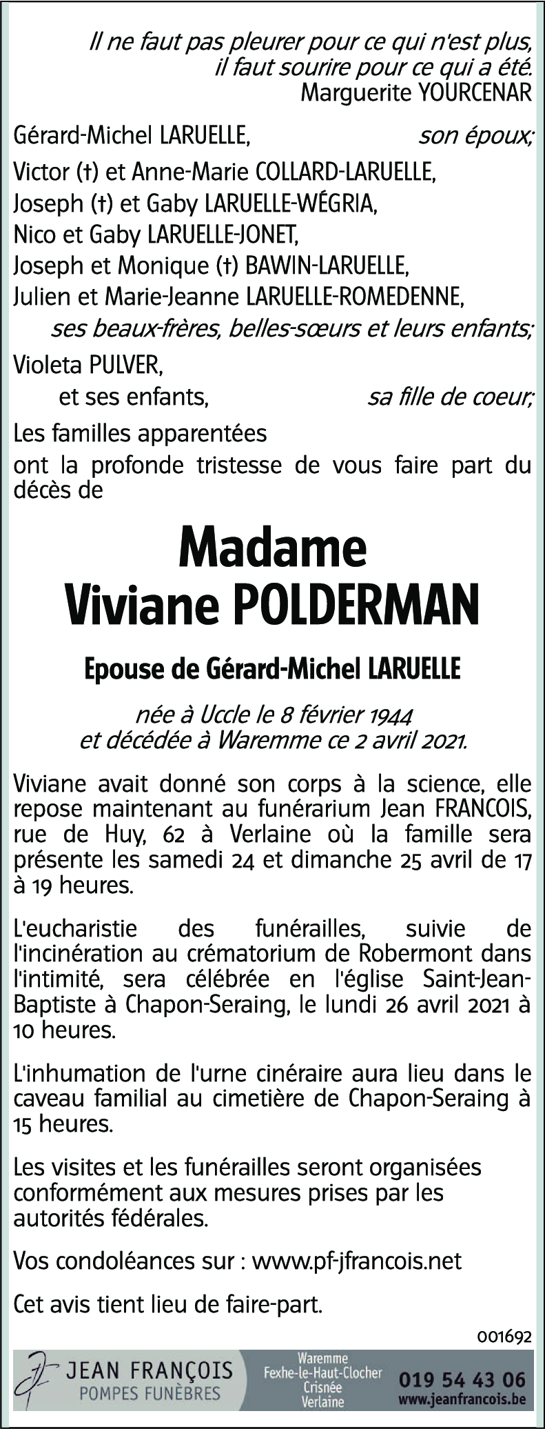 Viviane POLDERMAN