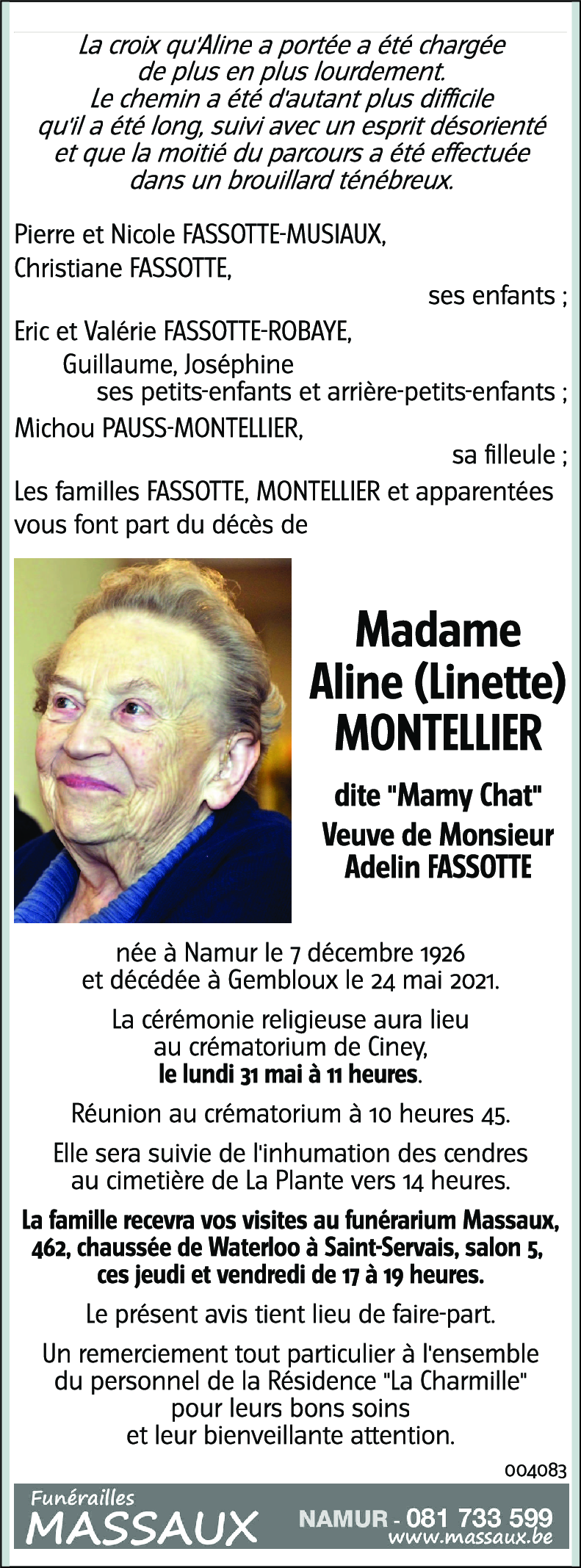 Aline MONTELLIER