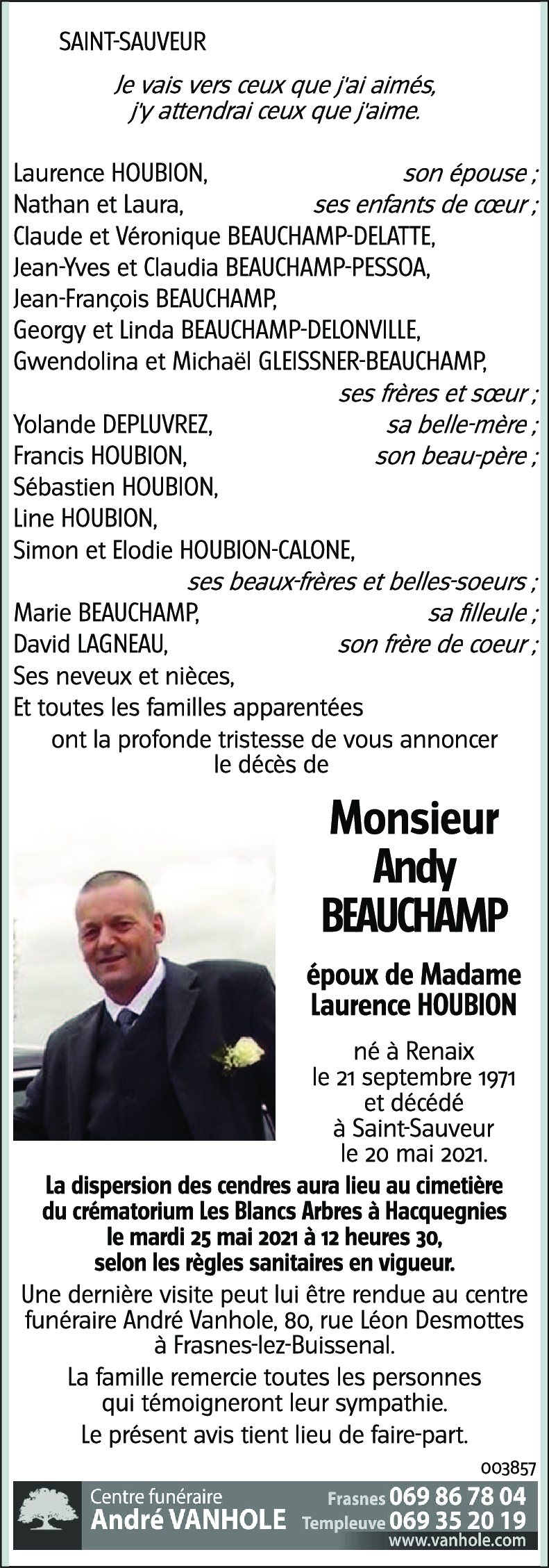 Andy BEAUCHAMP
