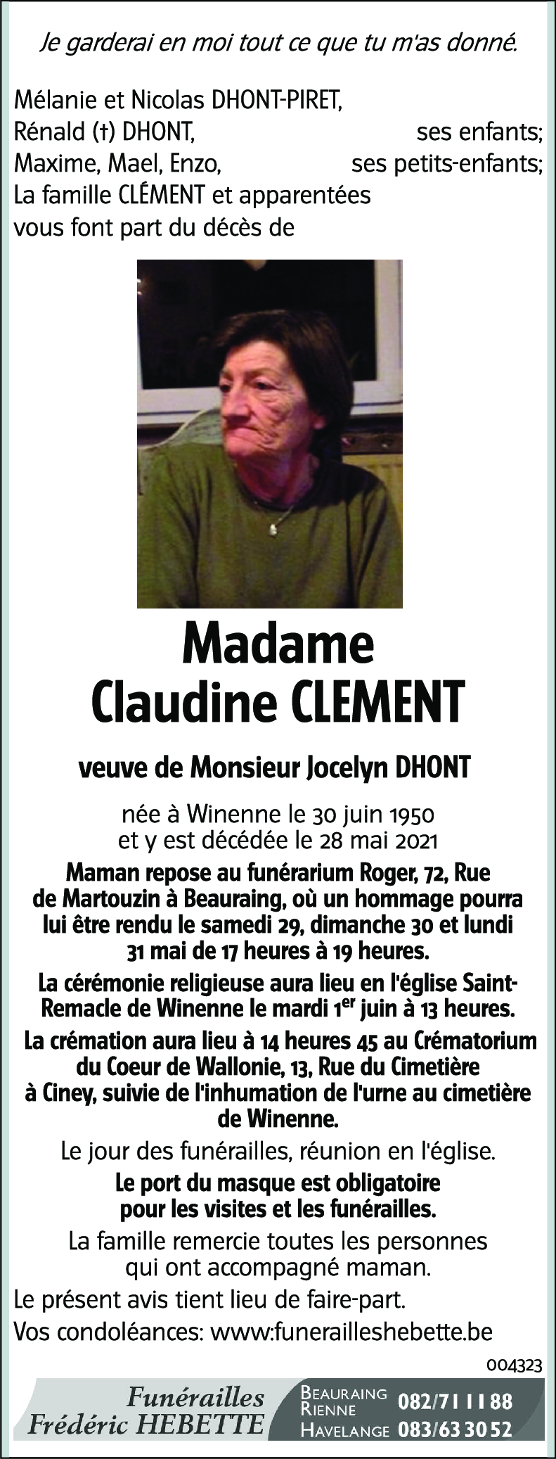 Claudine Clément