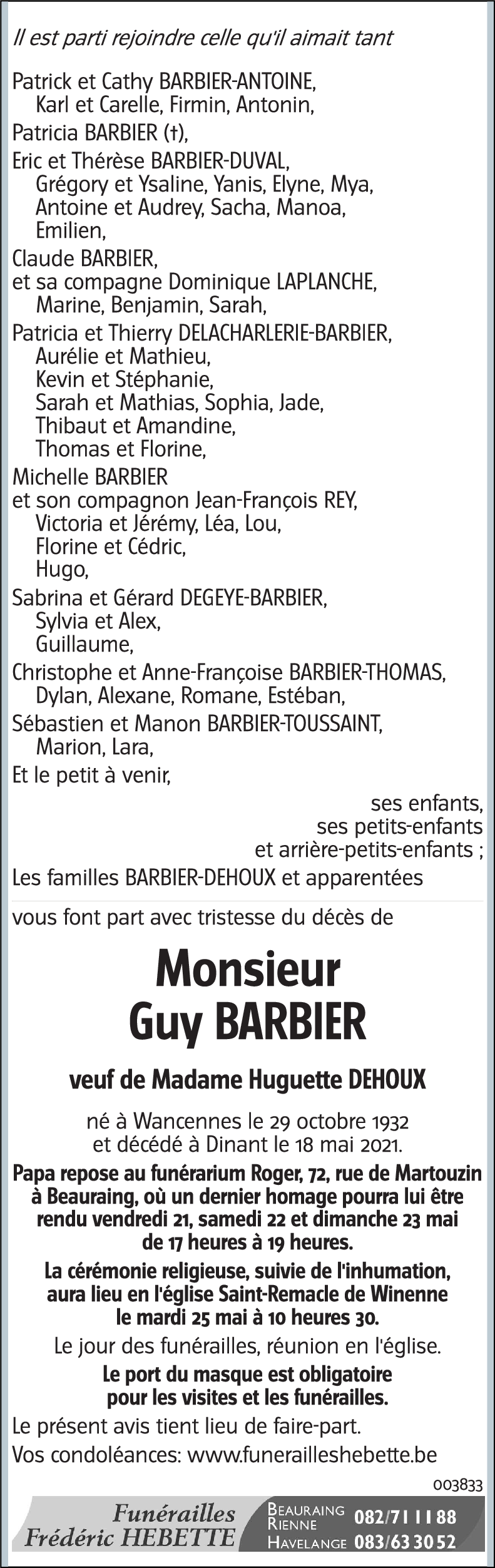 Guy BARBIER