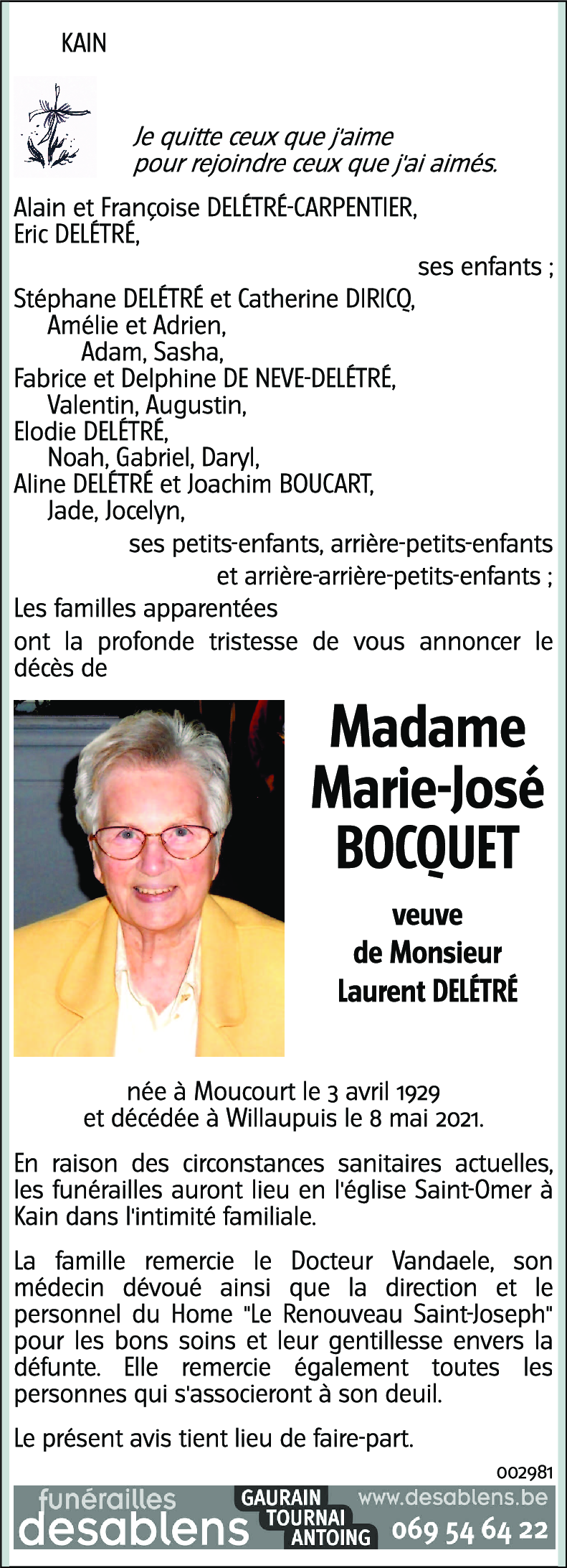 Marie-José BOCQUET