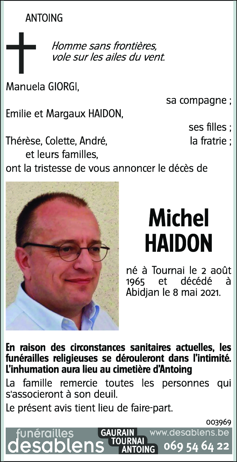 Michel HAIDON