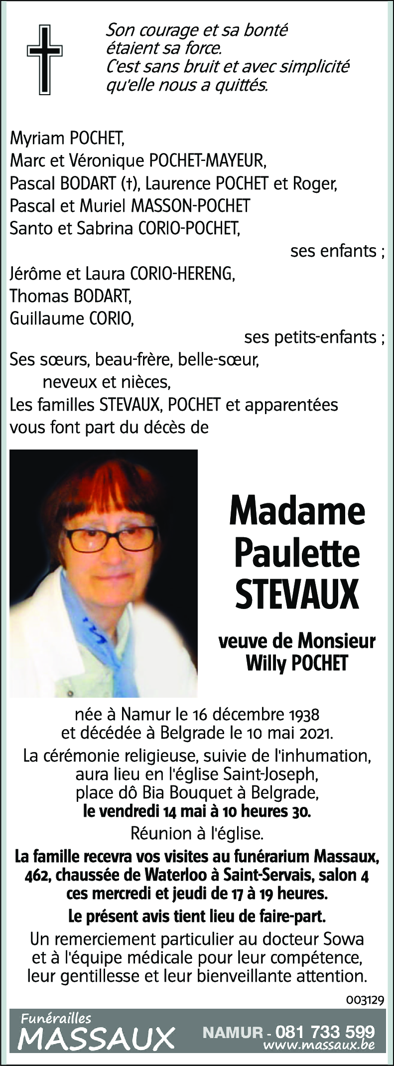 Paulette STEVAUX