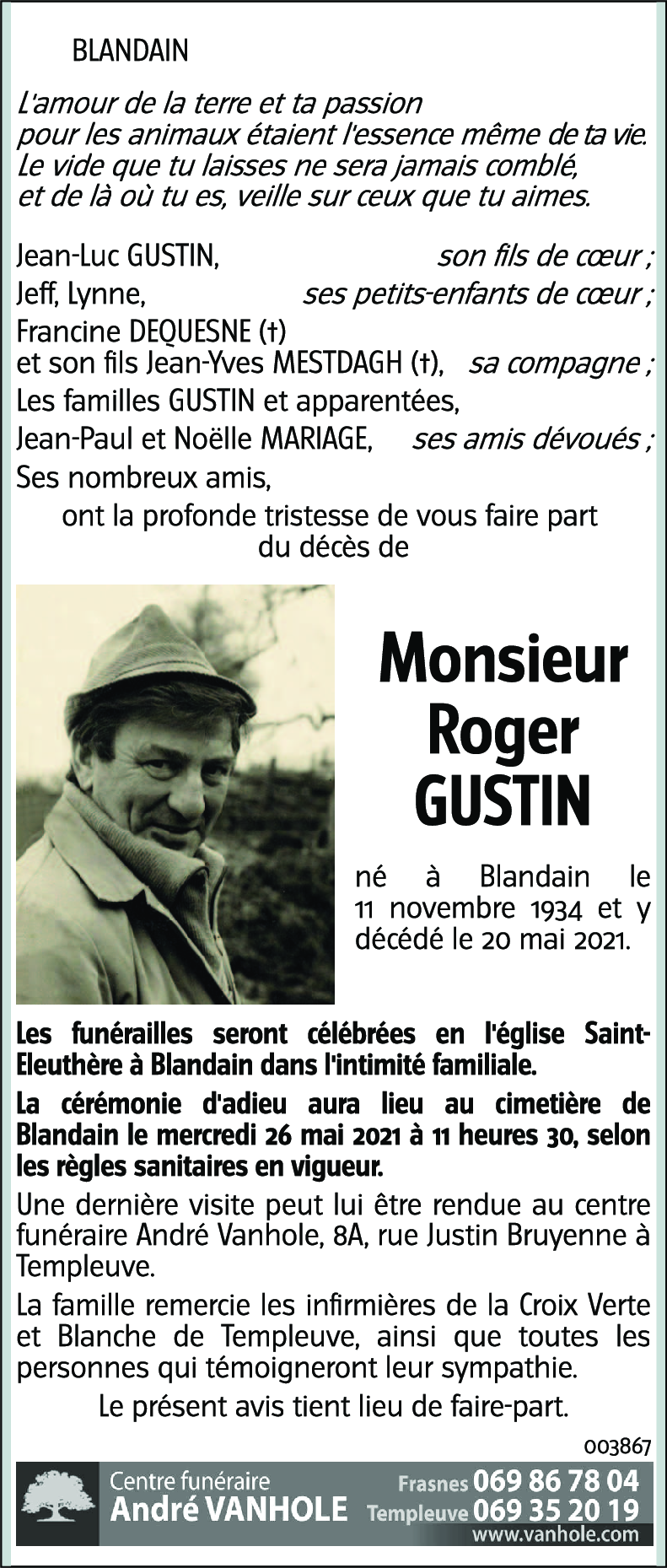 Roger GUSTIN