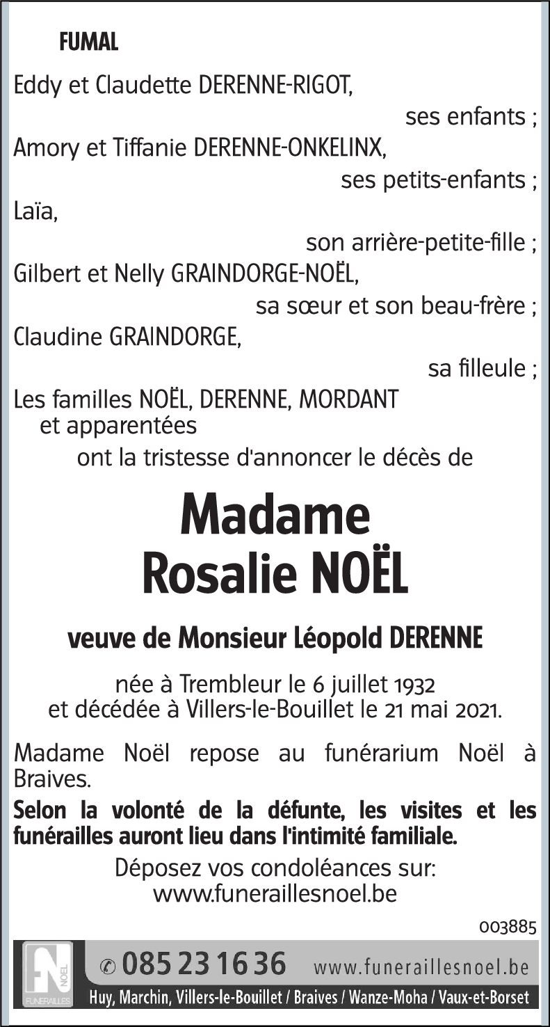 Rosalie NOËL