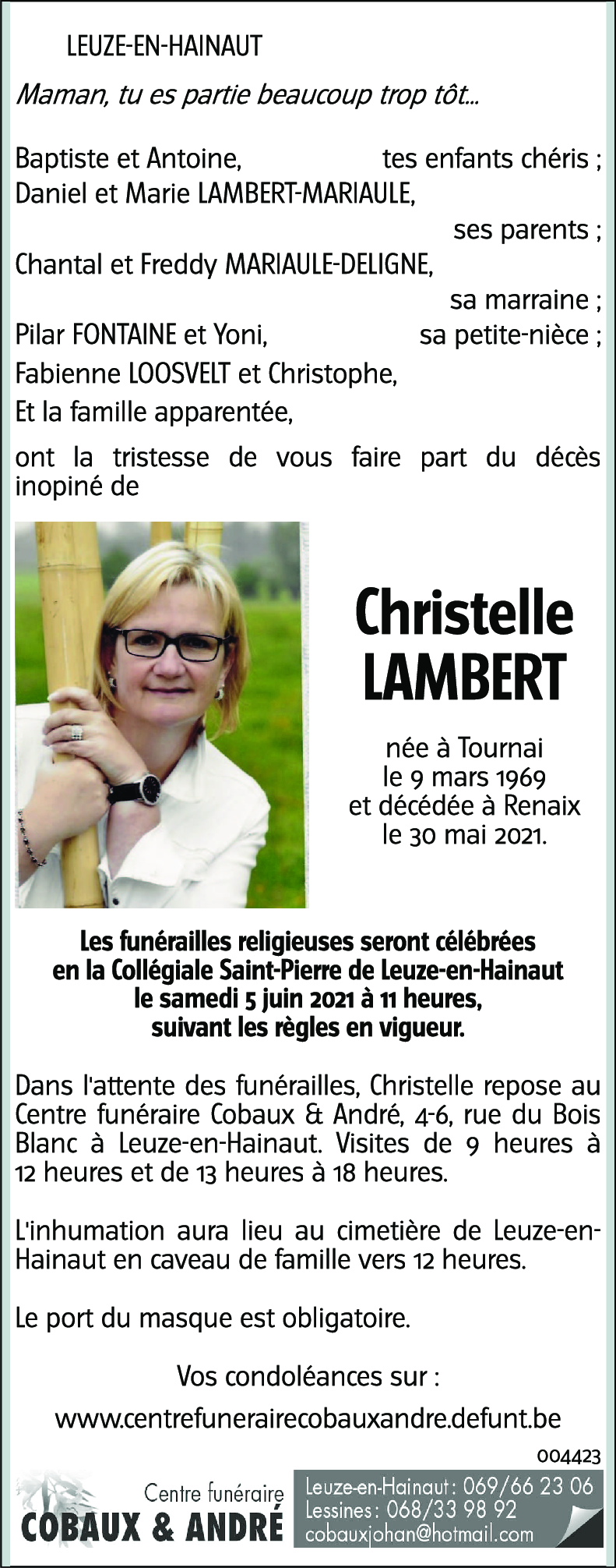 Christelle Lambert