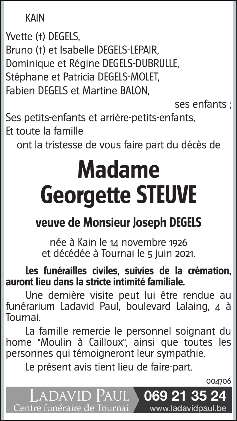 Georgette STEUVE