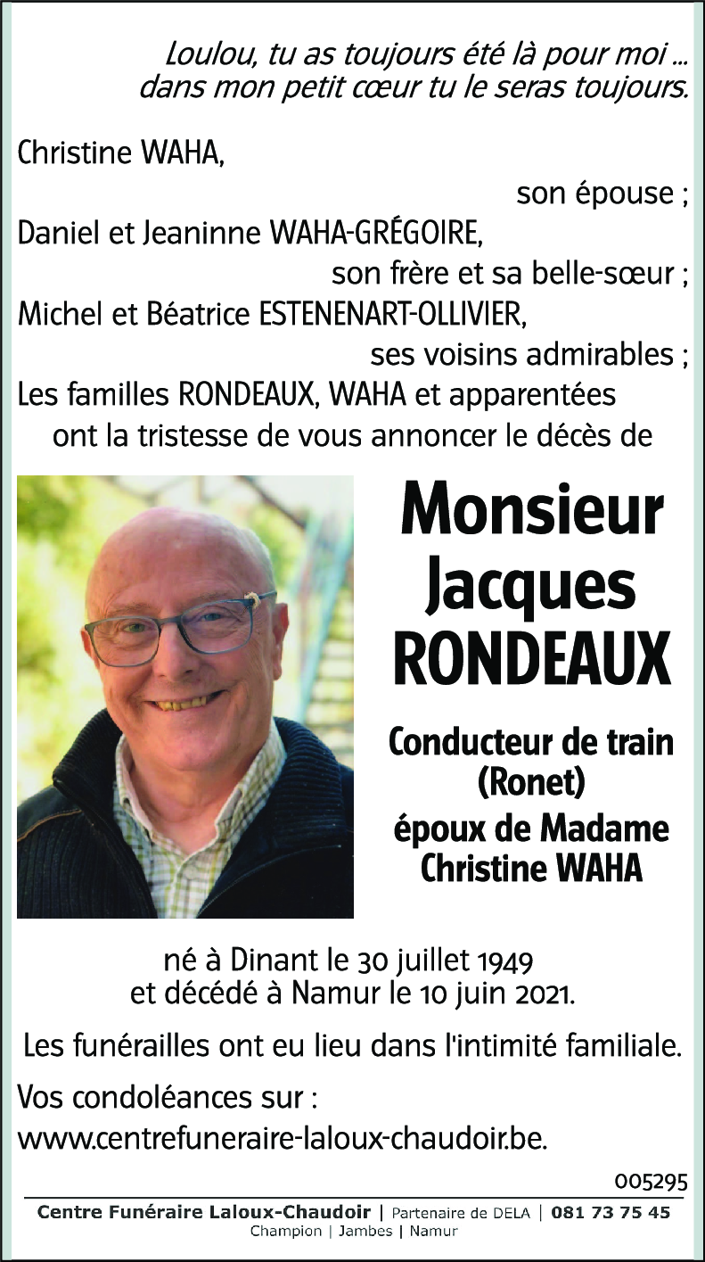 Jacques RONDIAUX