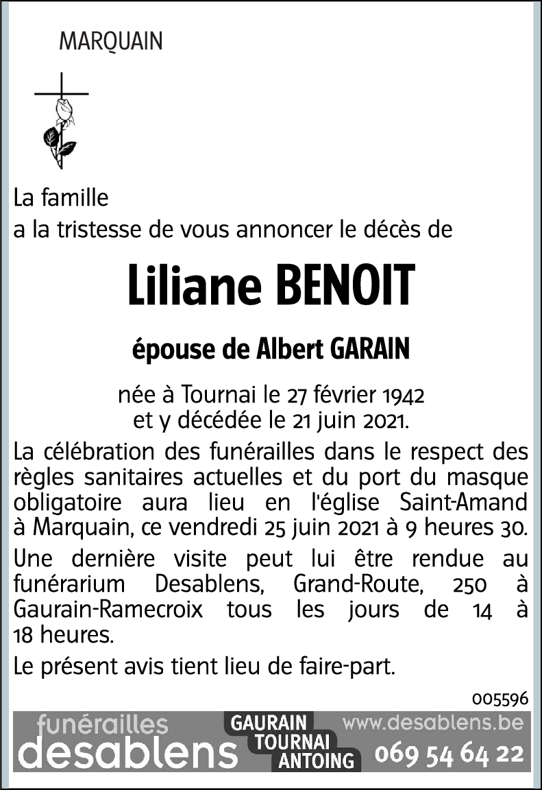 Liliane BENOIT