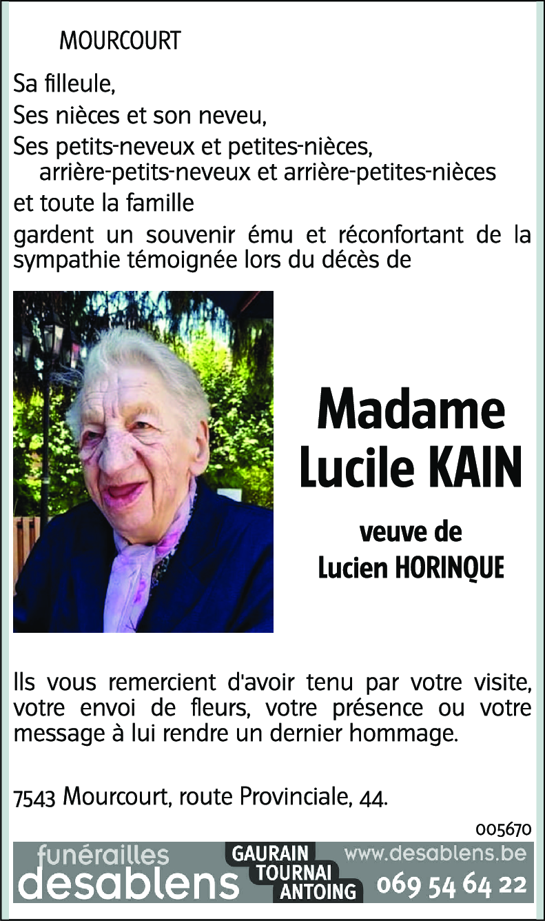 Lucile KAIN