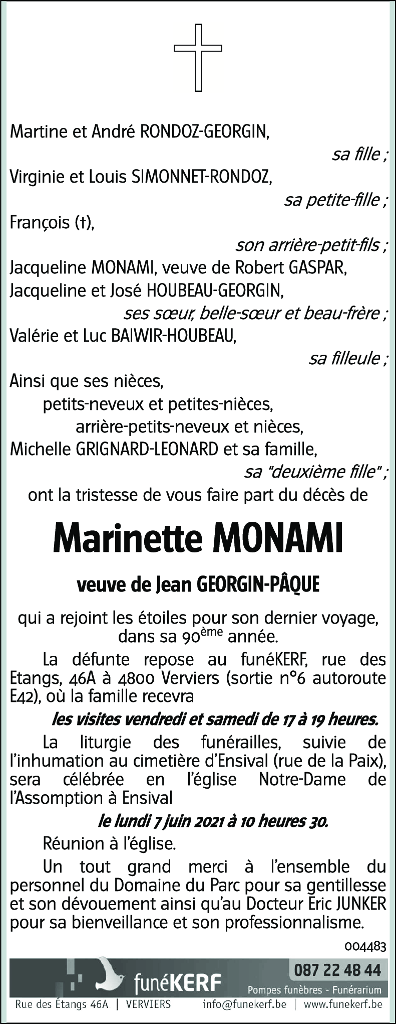 Marinette MONAMI