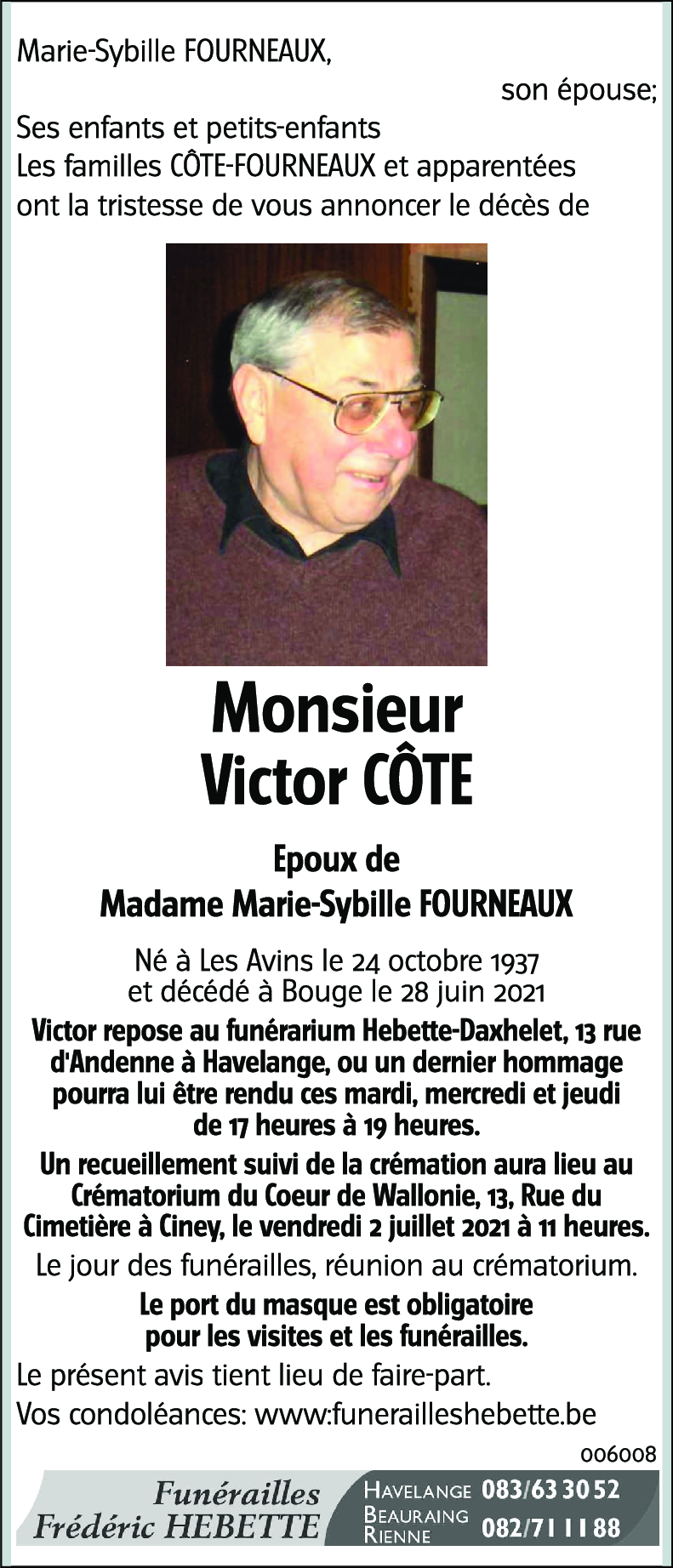 Victor CÔTE