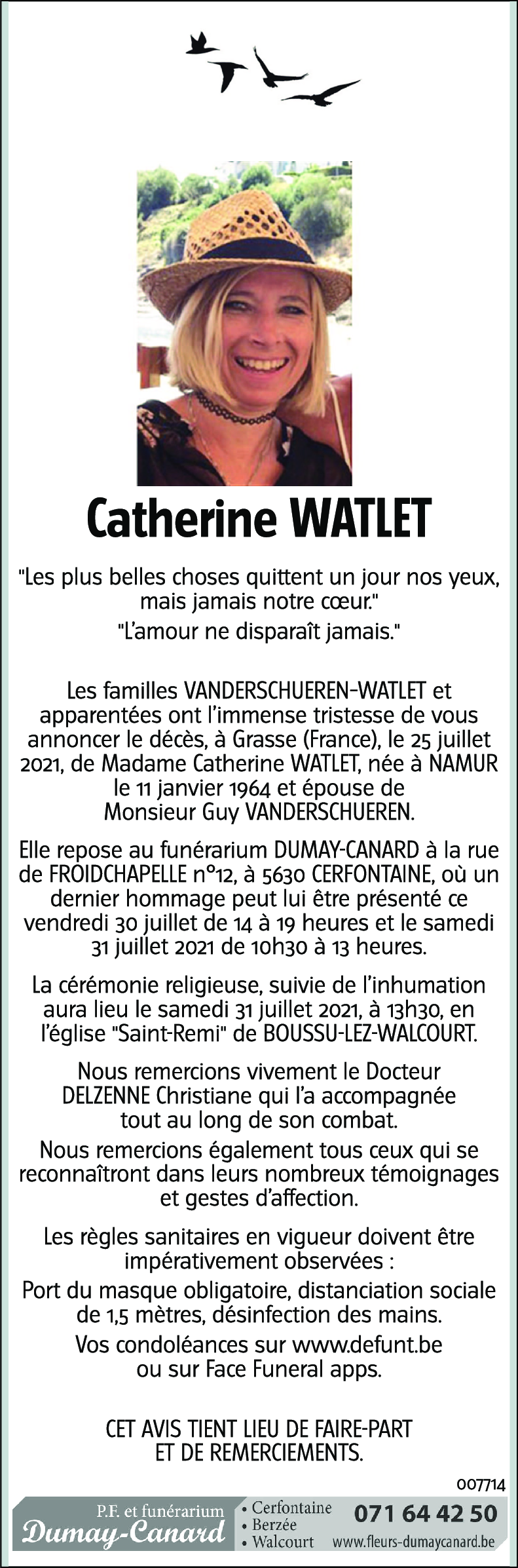 Catherine WATLET