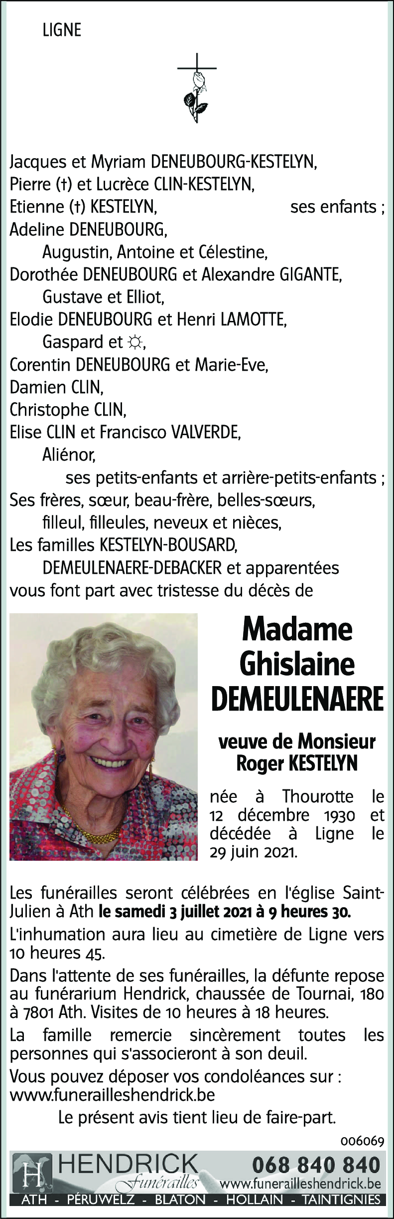 Ghislaine DEMEULENAERE