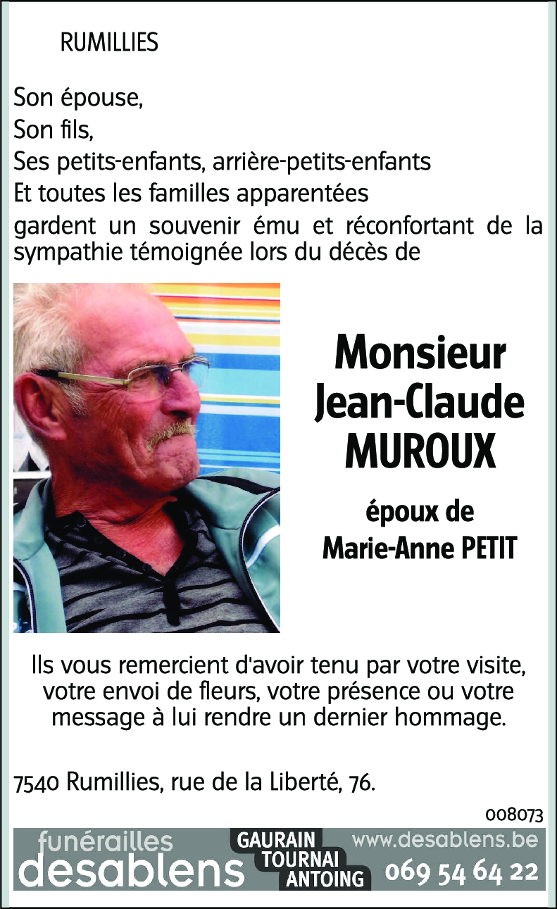 Jean-Claude MUROUX