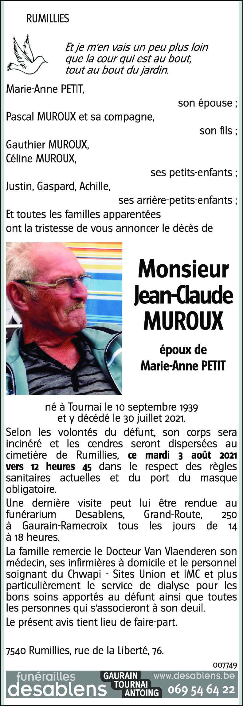 Jean-Claude MUROUX